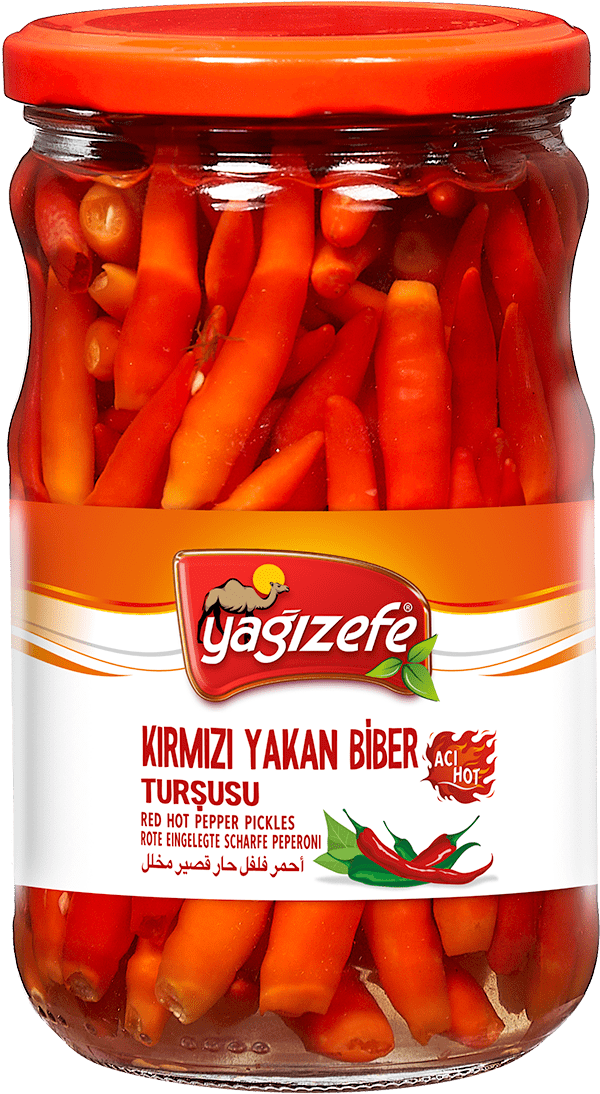 Kırmızı Yakan Biber Turşusu