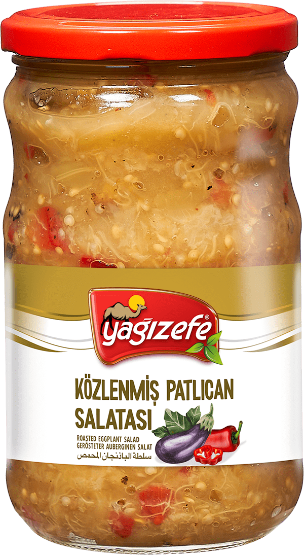 Közlenmiş Patlıcan Salatası