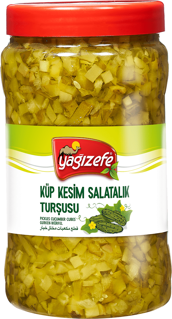 Küp Kesim Salatalık Turşusu Pet