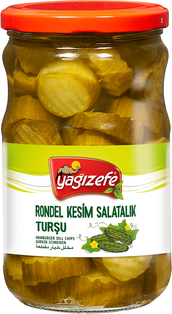 Rondel Kesim Salatalık Turşusu 