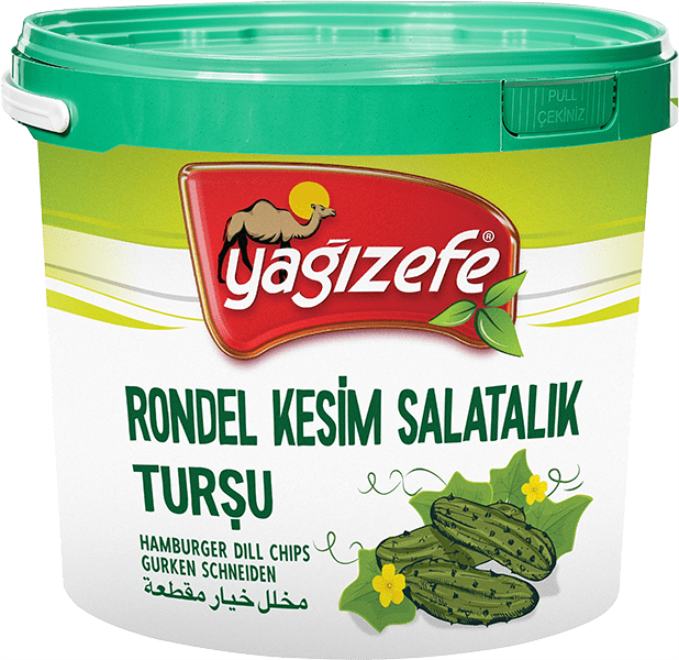 Rondel Kesim Salatalık Turşusu