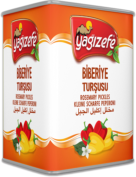 Biberiye Turşusu Teneke